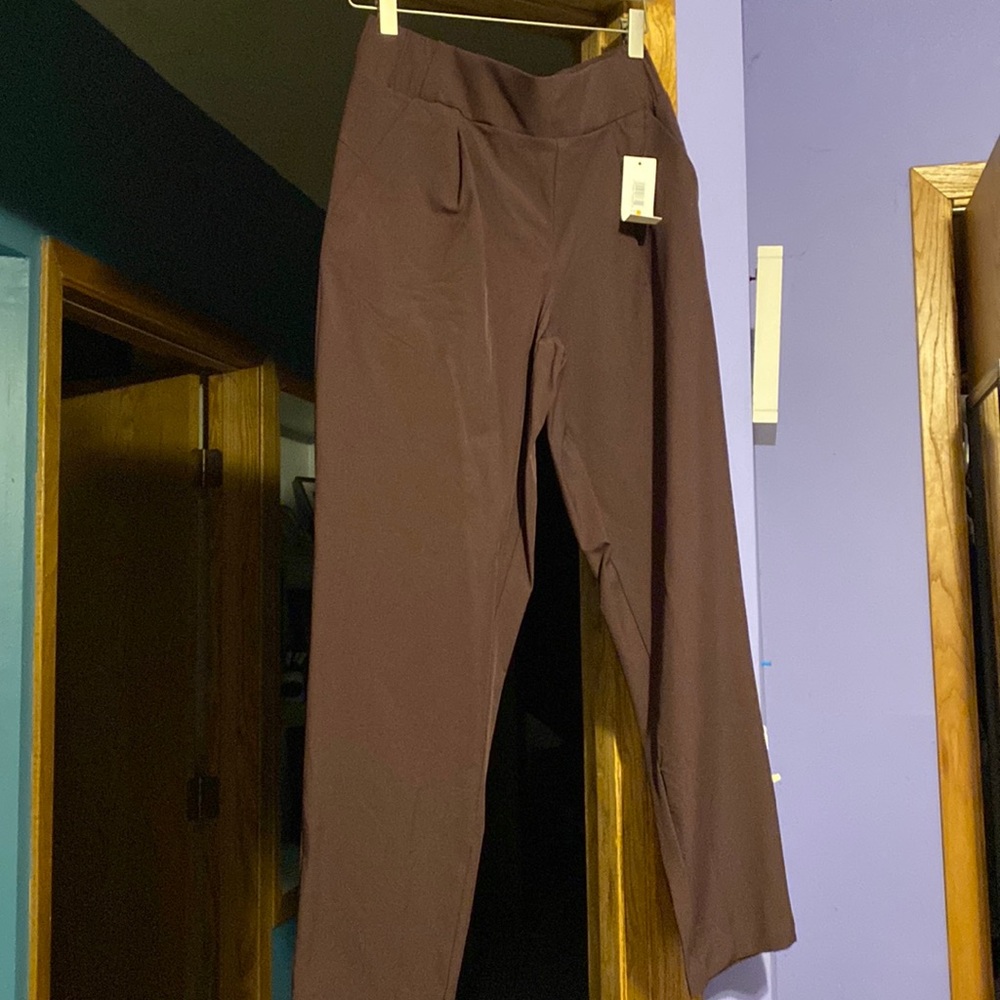 Calvin Klein dark maroon Dress Pants